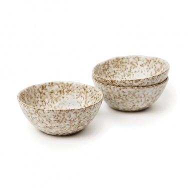 Logo trade promotional gift photo of: VINGA Nuvem stoneware mini bowl, 3 pcs set