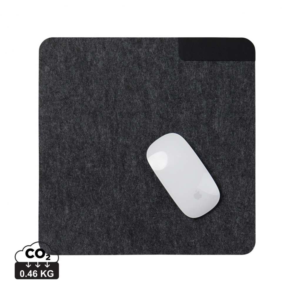 Logotrade promotional merchandise image of: VINGA Albon GRS recycled felt mouse pad