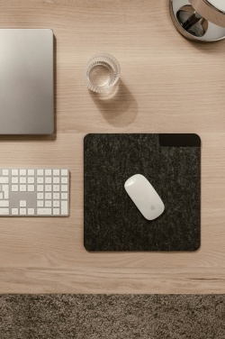 Logo trade advertising products image of: VINGA Albon GRS recycled felt mouse pad