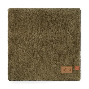 Logotrade corporate gift picture of: VINGA Maine GRS recycled double pile blanket