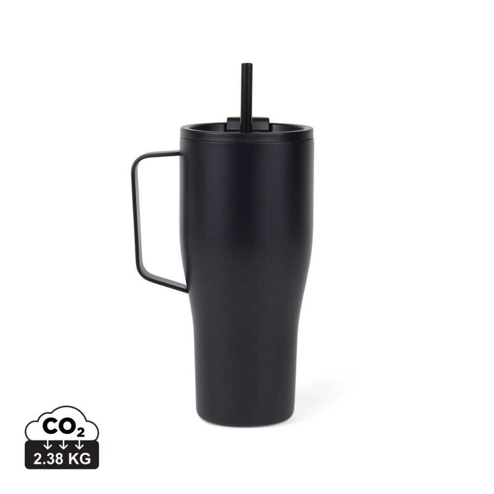 Logo trade promotional product photo of: VINGA Eos voyager RCS recycled SS 800ml thermos cup