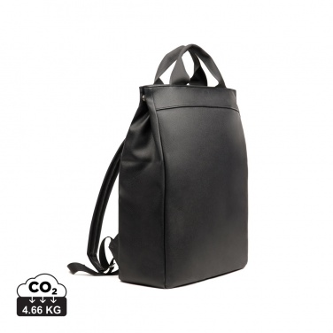 Logotrade promotional item image of: VINGA Bermond RCS recycled PU backpack