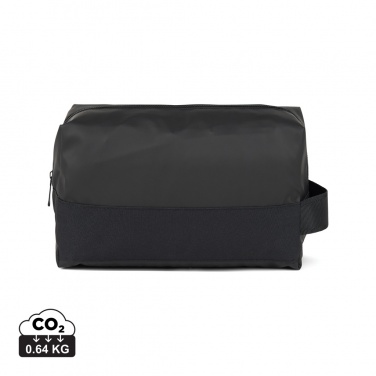 Logo trade advertising products picture of: VINGA Livorno GRS recycled polyester toiletry bag