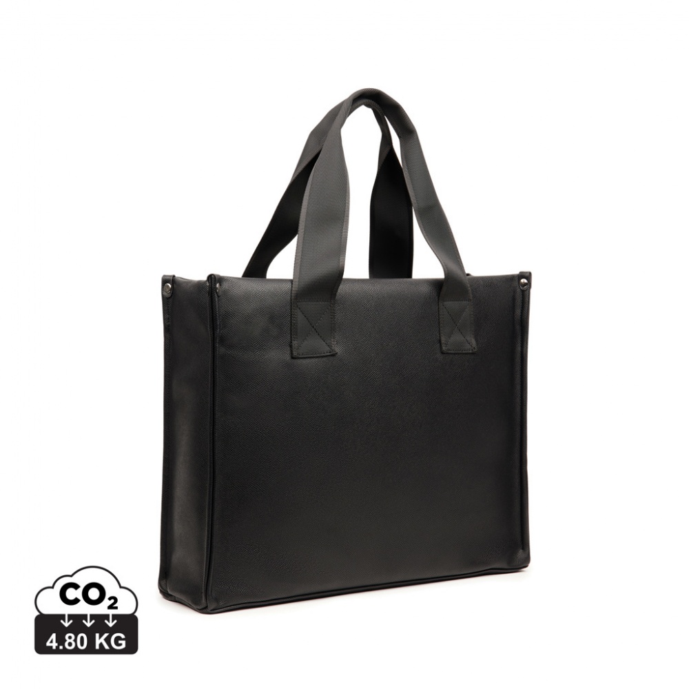 Logotrade promotional item picture of: VINGA Bermond RCS recycled PU tote bag