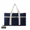 VINGA Volonne AWARE™ recycled canvas beach bag, blue