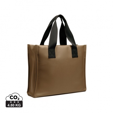 Logo trade business gift photo of: VINGA Bermond RCS recycled PU tote bag