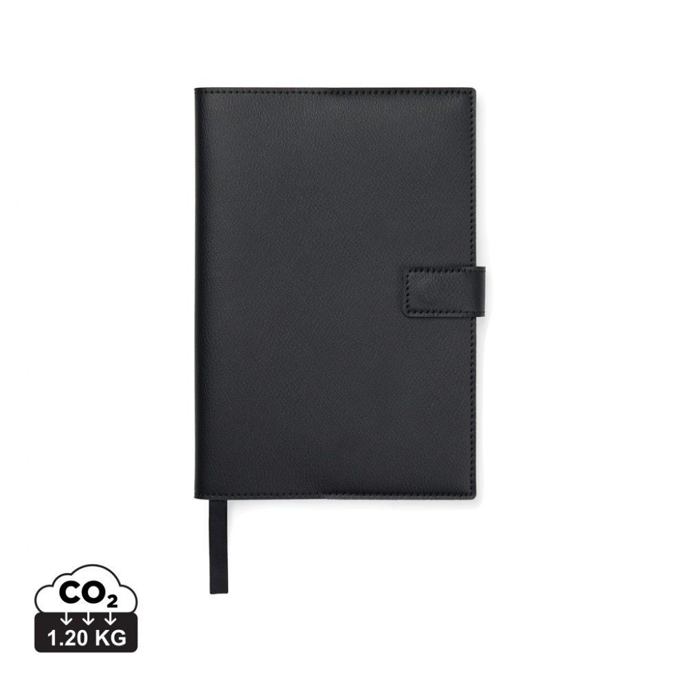 Logo trade promotional merchandise image of: VINGA Timo PU RCS RPET notebook