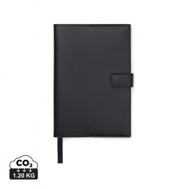 Logo trade advertising products image of: VINGA Timo PU RCS RPET notebook