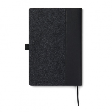 Logo trade promotional items image of: VINGA Albon GRS recycled felt notebook