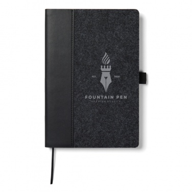 Logotrade corporate gifts photo of: VINGA Albon GRS recycled felt notebook