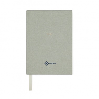 Logo trade promotional giveaways image of: VINGA Mind GRS recycled paper journal