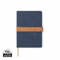 VINGA Bosler RCS recycled paper notebook, navy