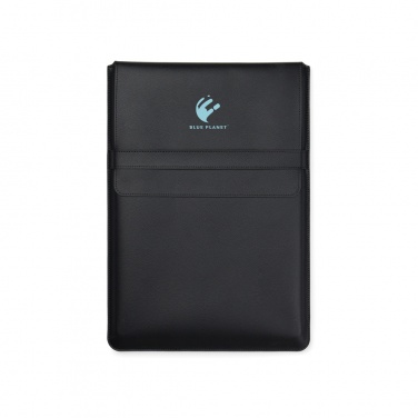 Logo trade promotional giveaways image of: VINGA Timo PU RCS RPET 16" laptop sleeve