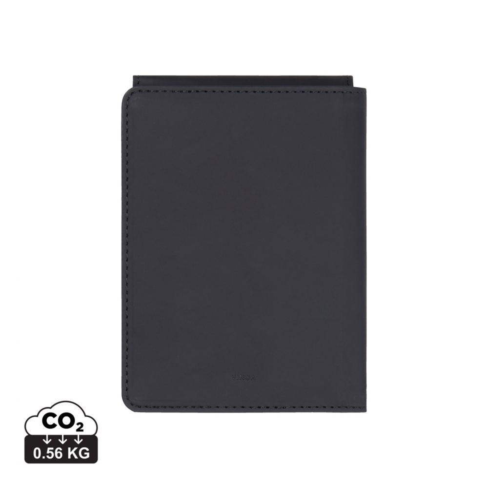 Logotrade business gift image of: VINGA Baltimore RCS recycled polyester RFID passport cover