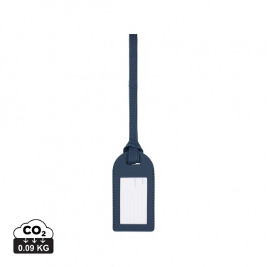 Logotrade advertising product image of: VINGA Baltimore RCS recycled polyester luggage tag