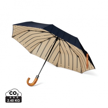 Logotrade promotional merchandise image of: VINGA Bosler AWARE™ recycled pet 21" foldable umbrella