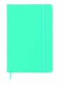 A5 notebook 96 plain sheets, Turquoise