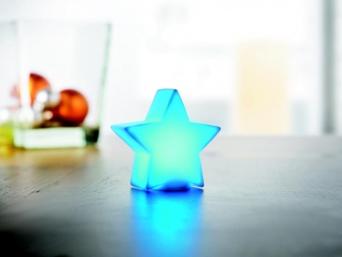 Logo trade promotional merchandise picture of: Star colour changing light