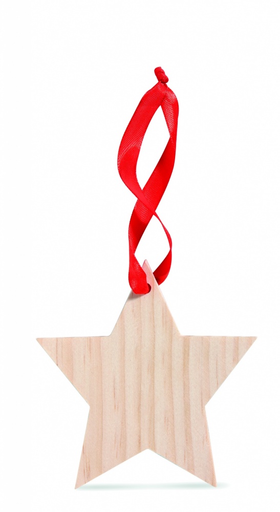 Logo trade corporate gift photo of: Star shaped hanger