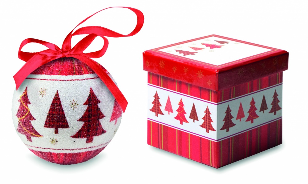 Logotrade promotional gift picture of: Christmas bauble in gift box