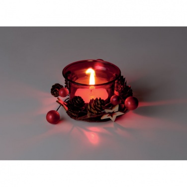 Logo trade advertising product photo of: Christmas candle holder