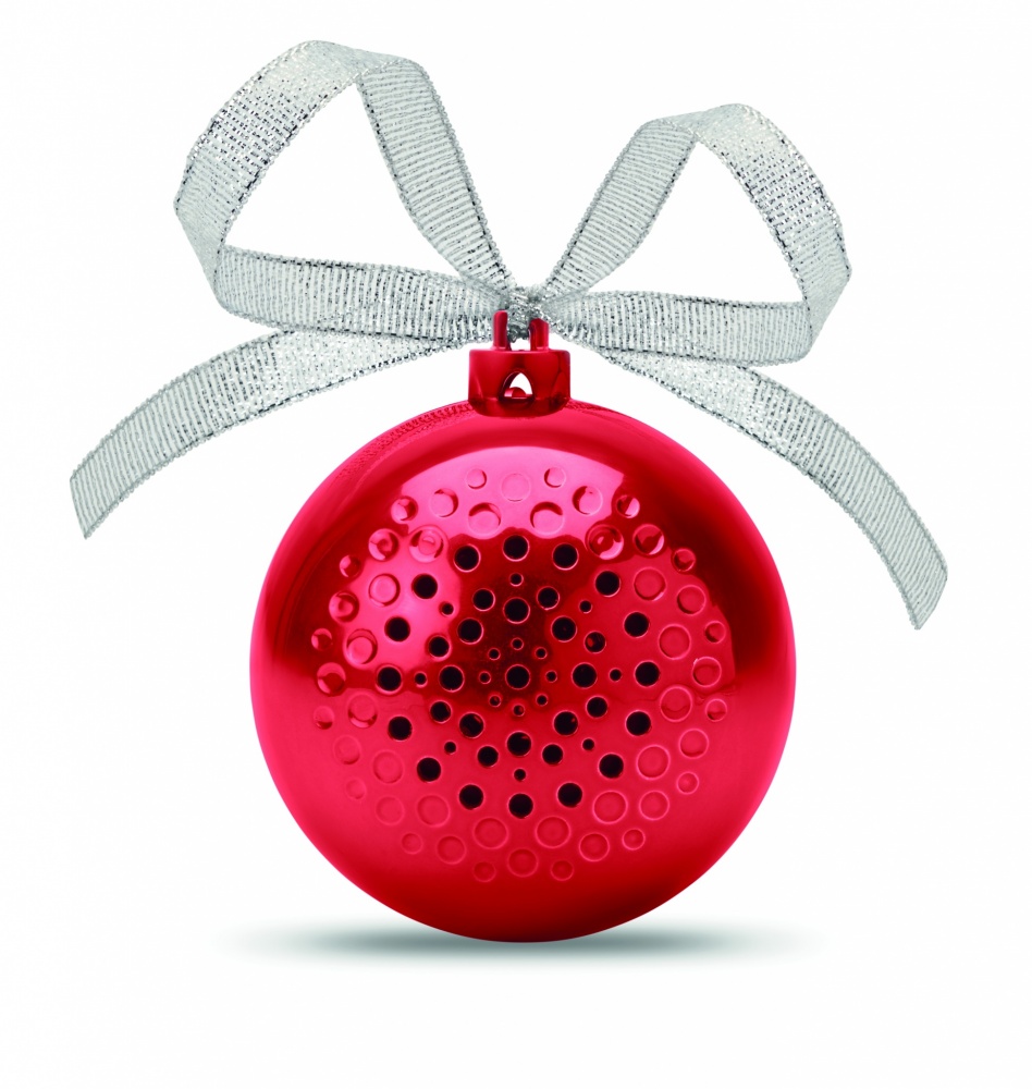 Logo trade advertising products picture of: Speaker Christmas ball