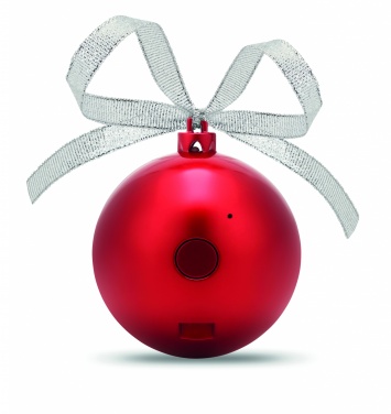 Logo trade advertising products picture of: Speaker Christmas ball