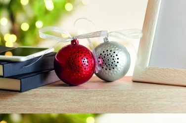 Logotrade promotional giveaway picture of: Speaker Christmas ball