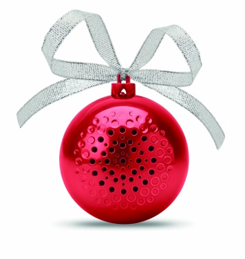 Logotrade promotional giveaway image of: Speaker Christmas ball