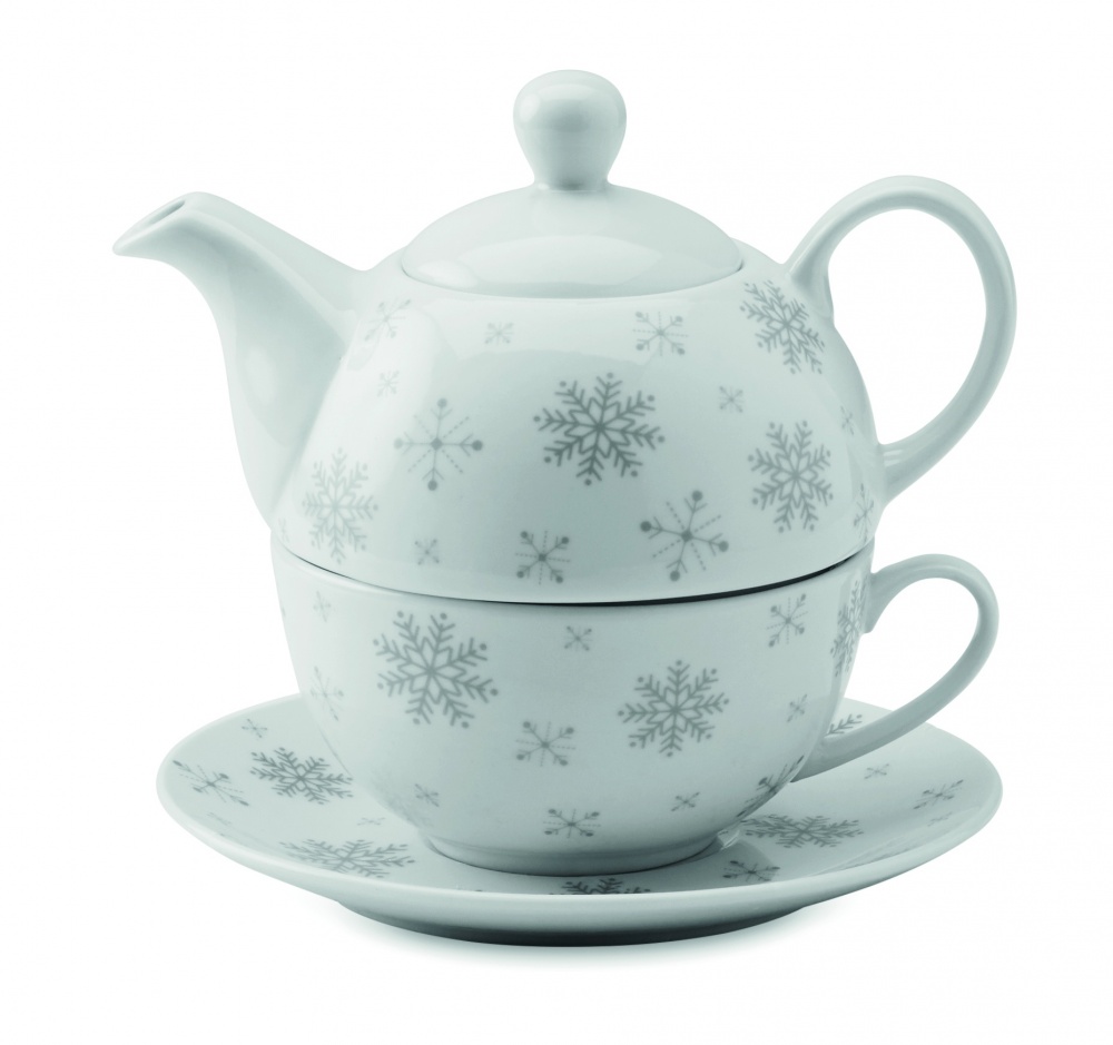 Logo trade promotional gift photo of: Christmas tea set