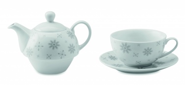 Logo trade corporate gifts image of: Christmas tea set