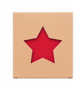 Logo trade promotional gifts picture of: RPET 4 felt coaster set