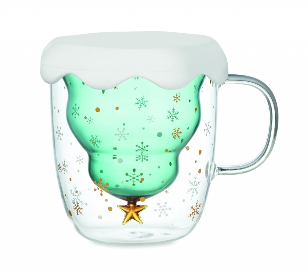 Logotrade promotional gift picture of: Double wall borosilicate mug