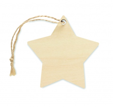 Logotrade promotional item picture of: Christmas ornament star