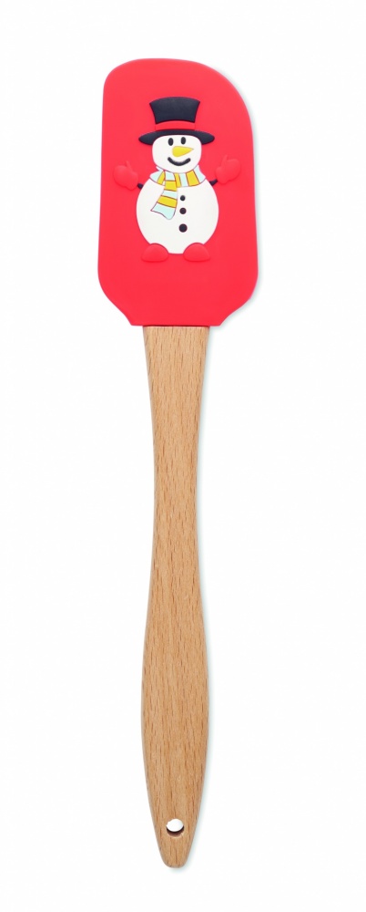 Logo trade promotional giveaways image of: Christmas silicone spatula