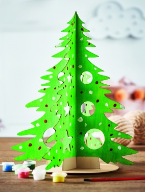 Logo trade promotional gift photo of: DIY wooden Christmas tree