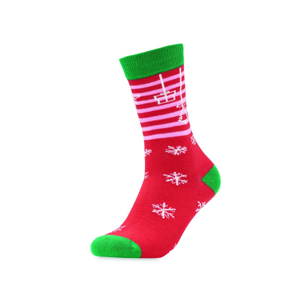 Logotrade corporate gift picture of: Pair of Christmas socks M