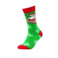 Pair of Christmas socks M, Green