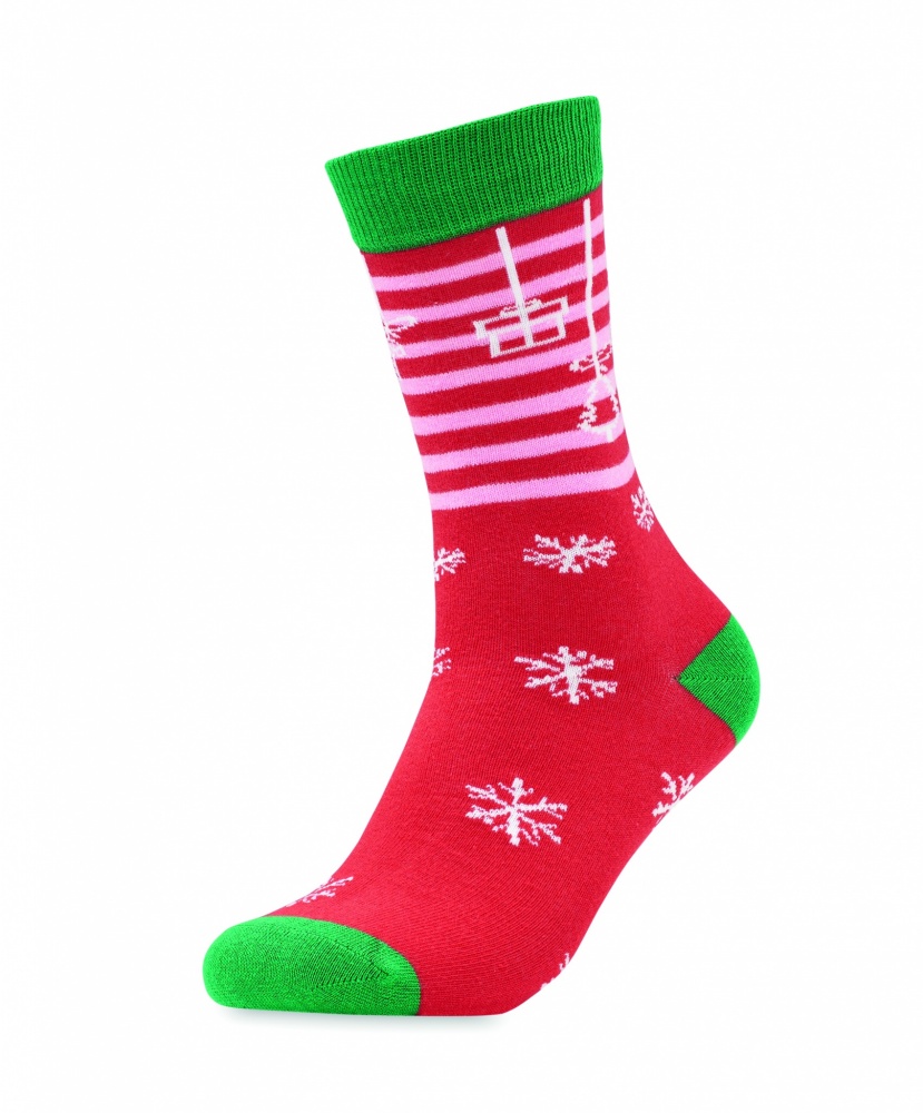 Logotrade promotional giveaways photo of: Pair of Christmas socks L