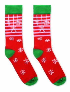 Logo trade promotional items picture of: Pair of Christmas socks L