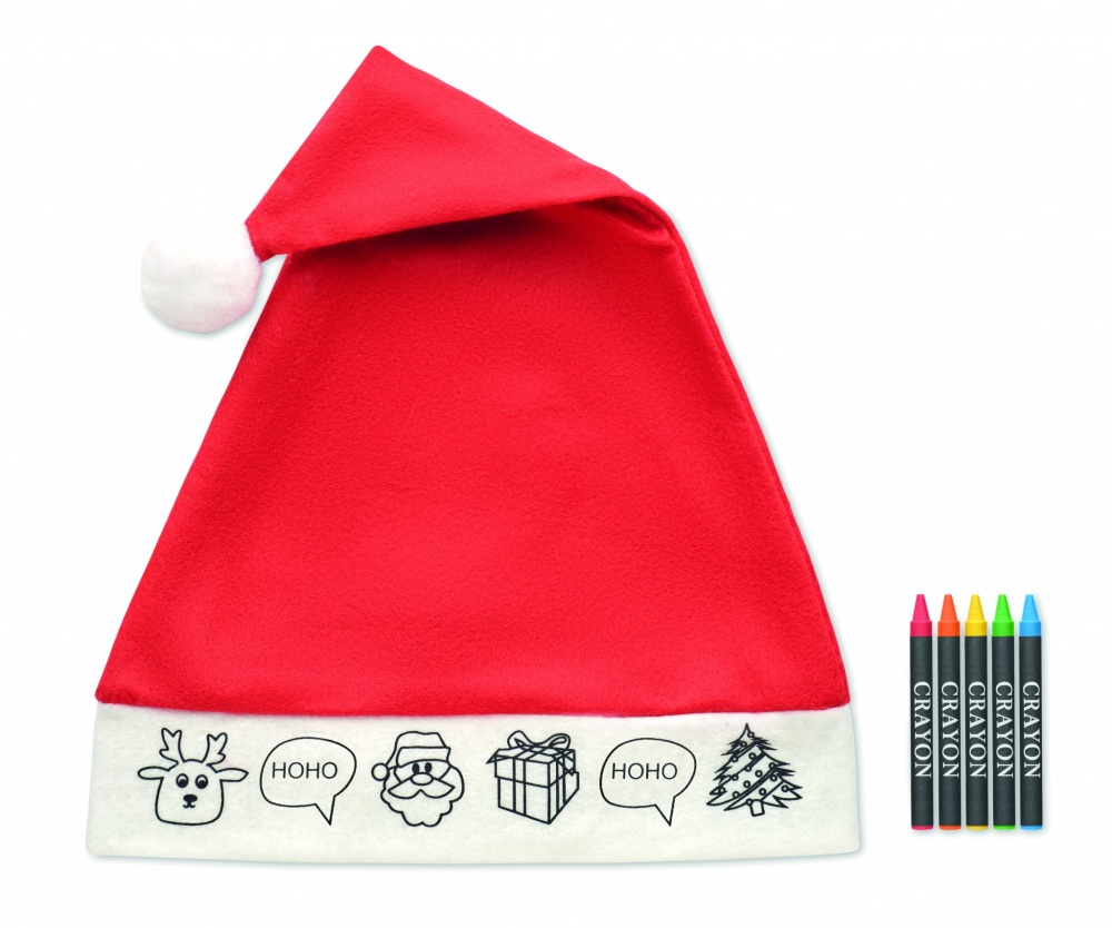 Logo trade promotional gifts picture of: Kids Santa hat