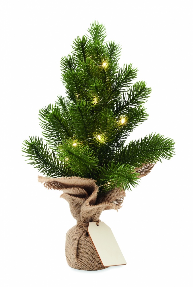 Logo trade business gifts image of: Mini artificial Christmas tree