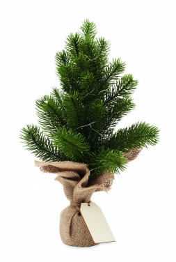 Logo trade promotional giveaways image of: Mini artificial Christmas tree