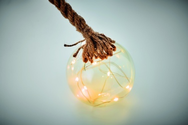 Logotrade promotional merchandise picture of: Glass bauble LED light