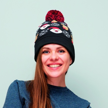 Logotrade promotional giveaway image of: Christmas knitted beanie