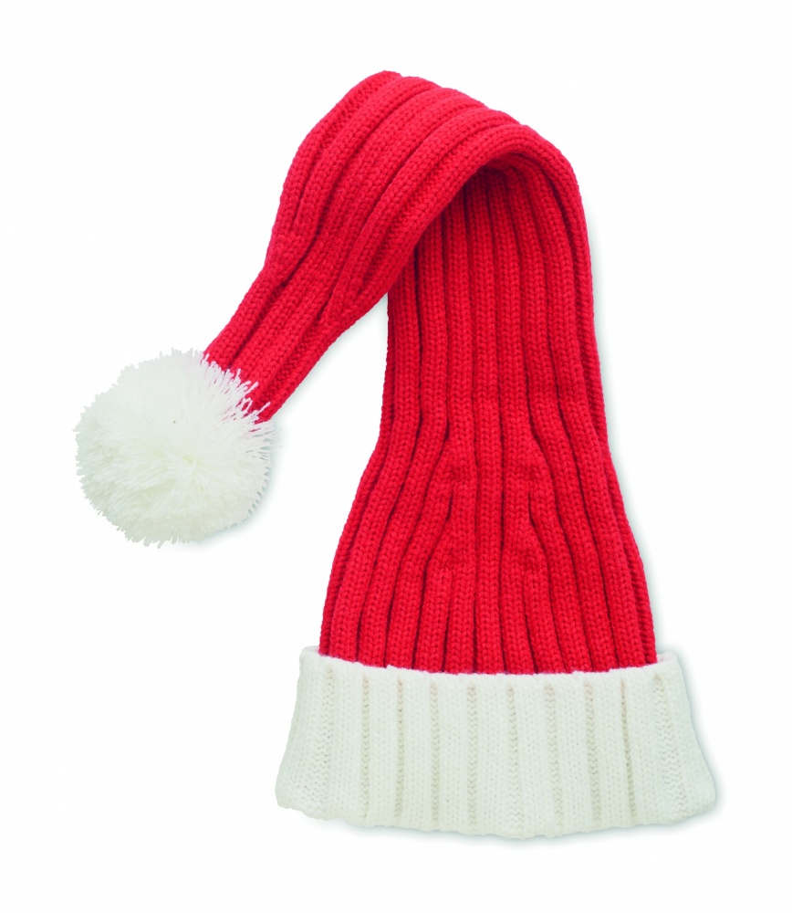 Logotrade promotional item image of: Long Christmas knitted beanie