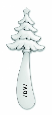 Logo trade promotional merchandise picture of: Christmas tree cheese knife