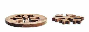 Logotrade advertising product image of: Acacia wooden pot holders set