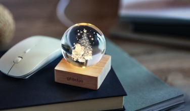 Logo trade advertising products picture of: Christmas LED crystal ball