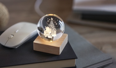 Logotrade promotional gift picture of: Christmas LED crystal ball